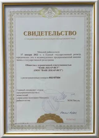 Сертификат 1